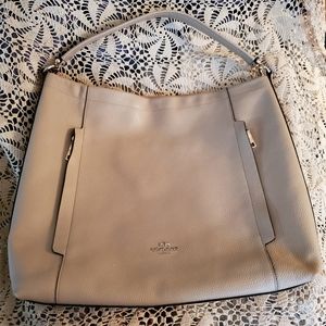 Tan Coach Purse